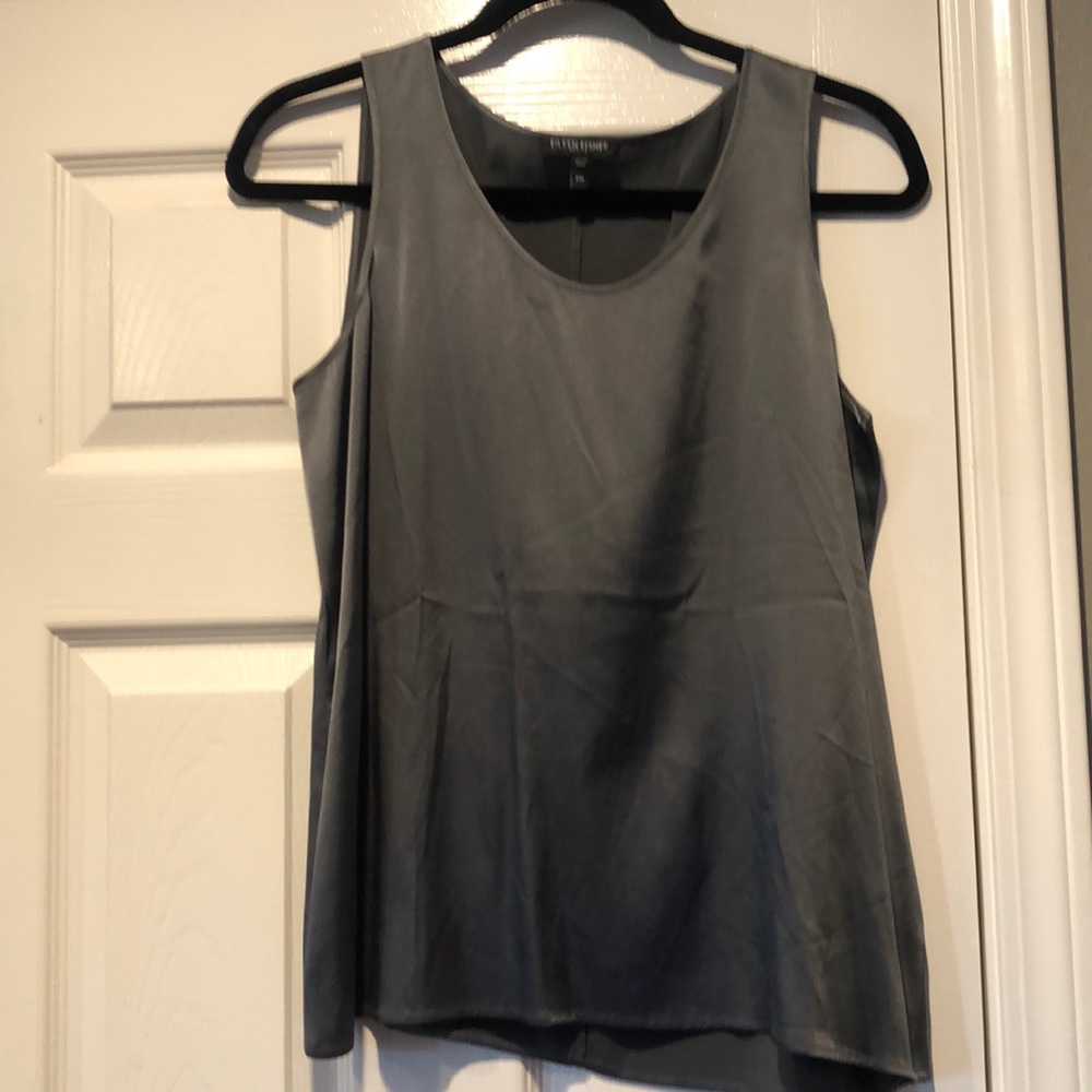 Eileen fisher charcoal top